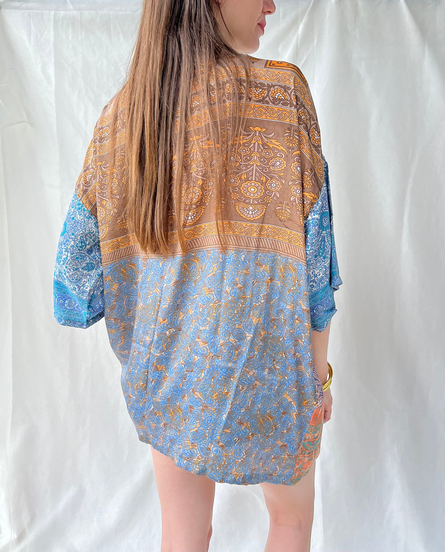 Silk Short Cardigan n.170