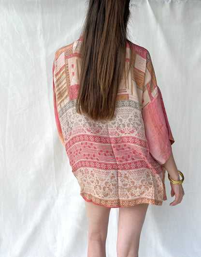 Silk Short Cardigan n.171