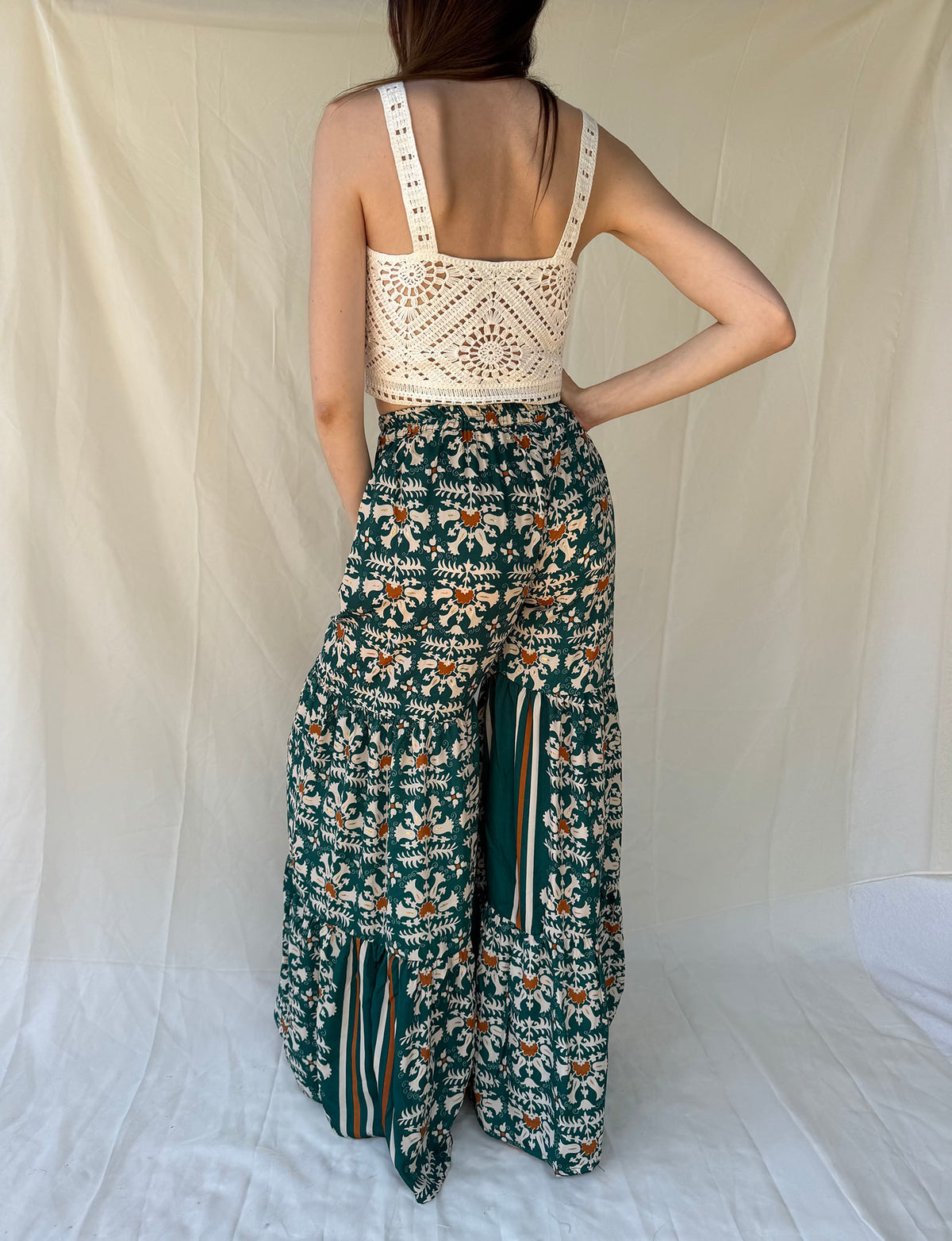 Silk Woodstock Pant n.7 - Bohemia Couture