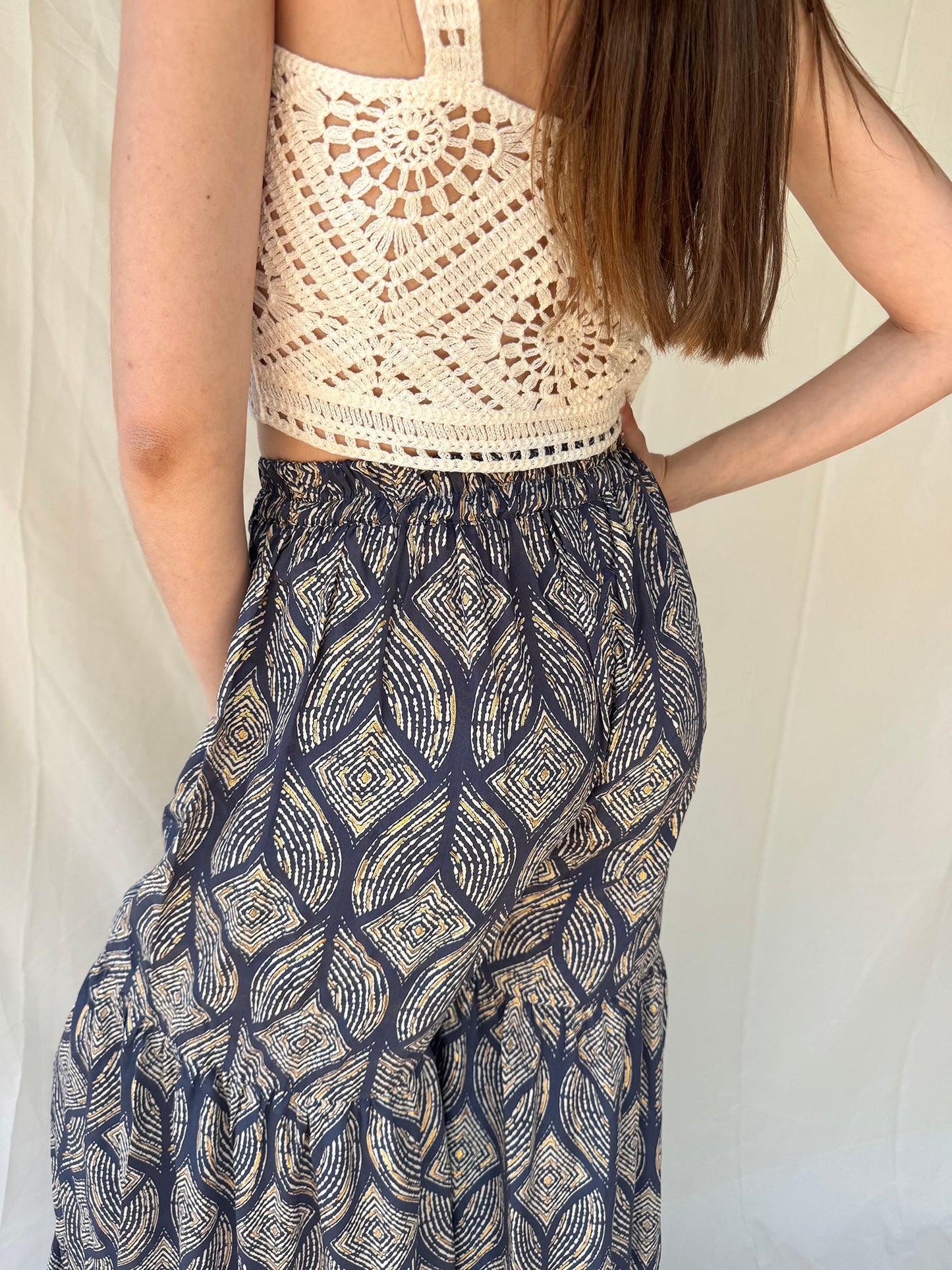 Silk Woodstock Pant n.9