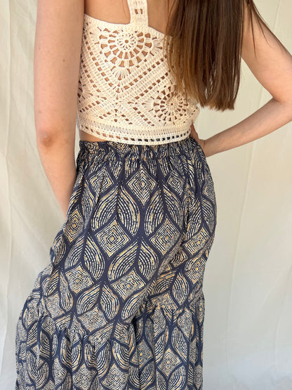 Silk Woodstock Pant n.9