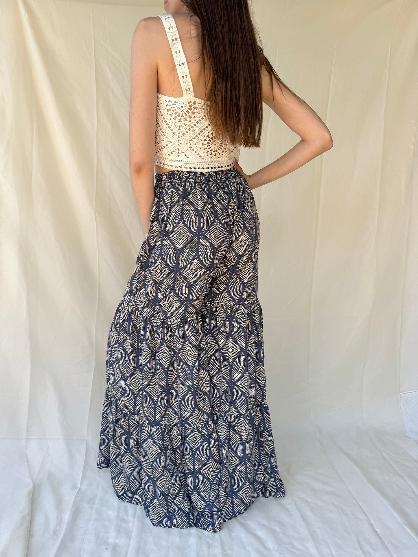 Silk Woodstock Pant n.9