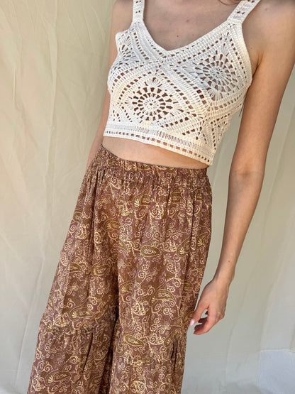 Silk Woodstock Pant n.6