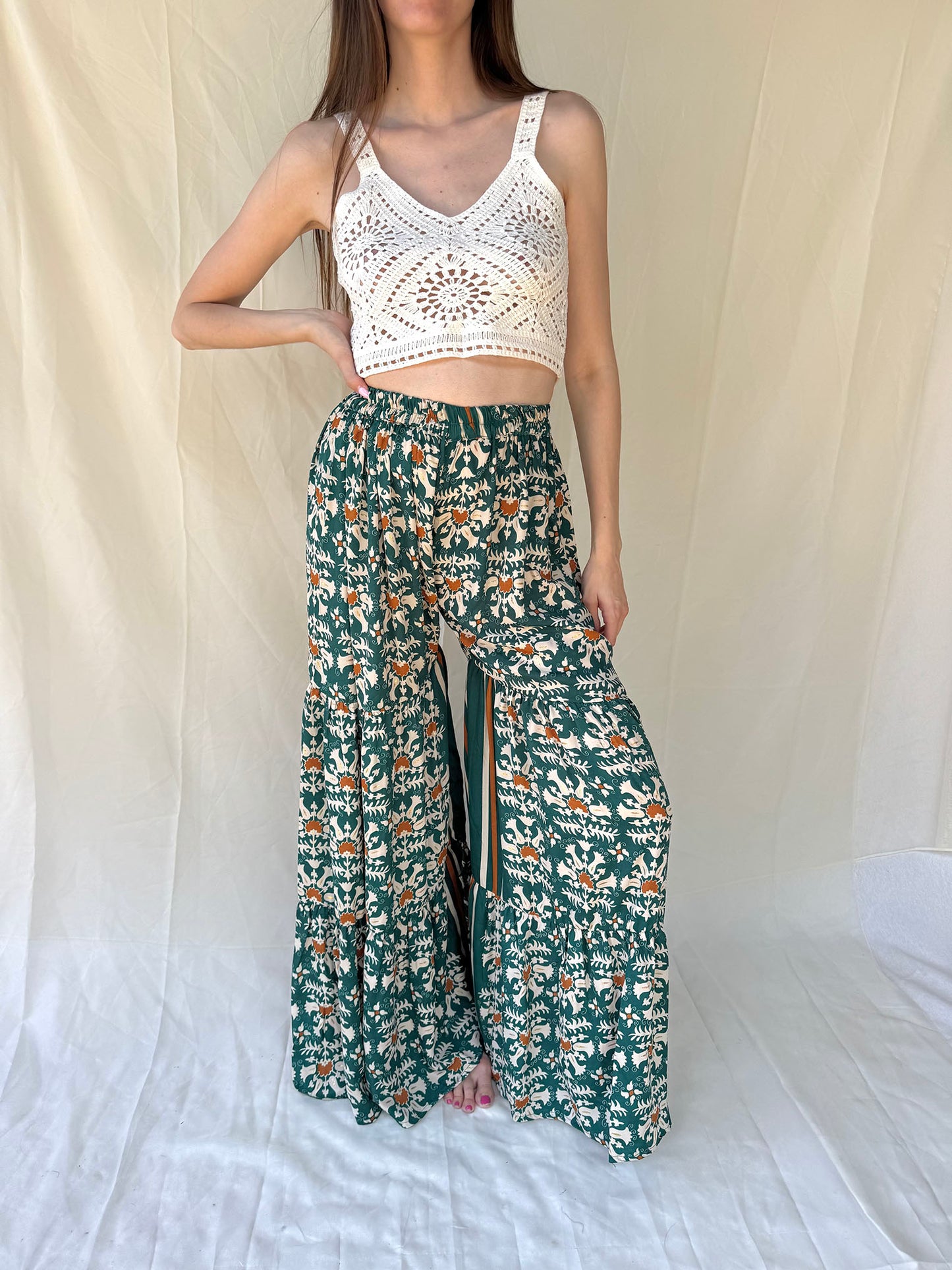 Silk Woodstock Pant n.7