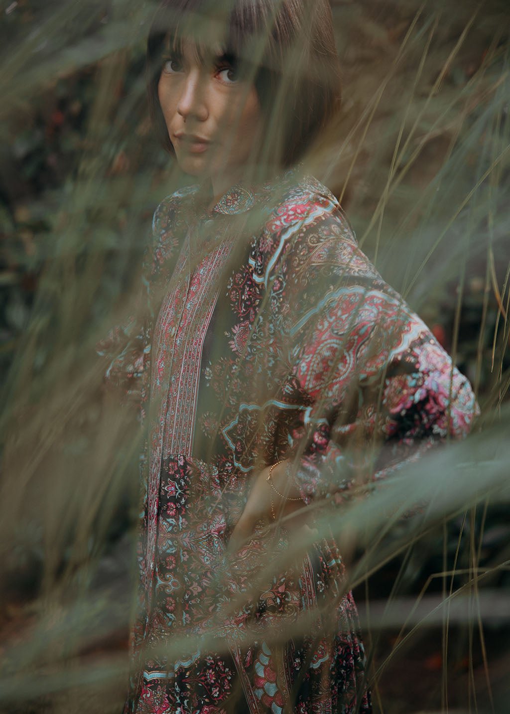 Silk St. Barth Long Dress n.12 - Bohemia Couture
