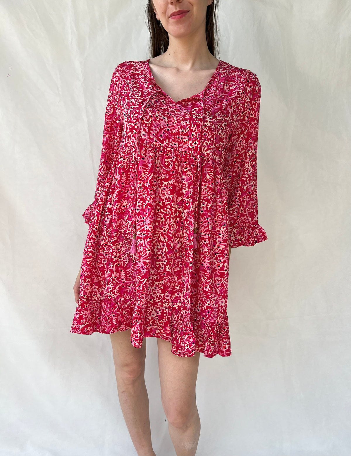 Silk Sunny Short Dress n.1 - Bohemia Couture