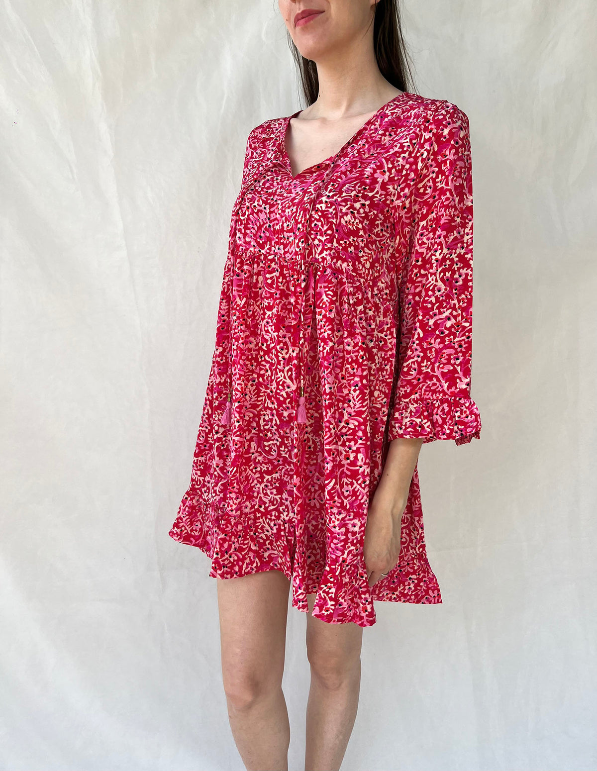 Silk Sunny Short Dress n.1 - Bohemia Couture