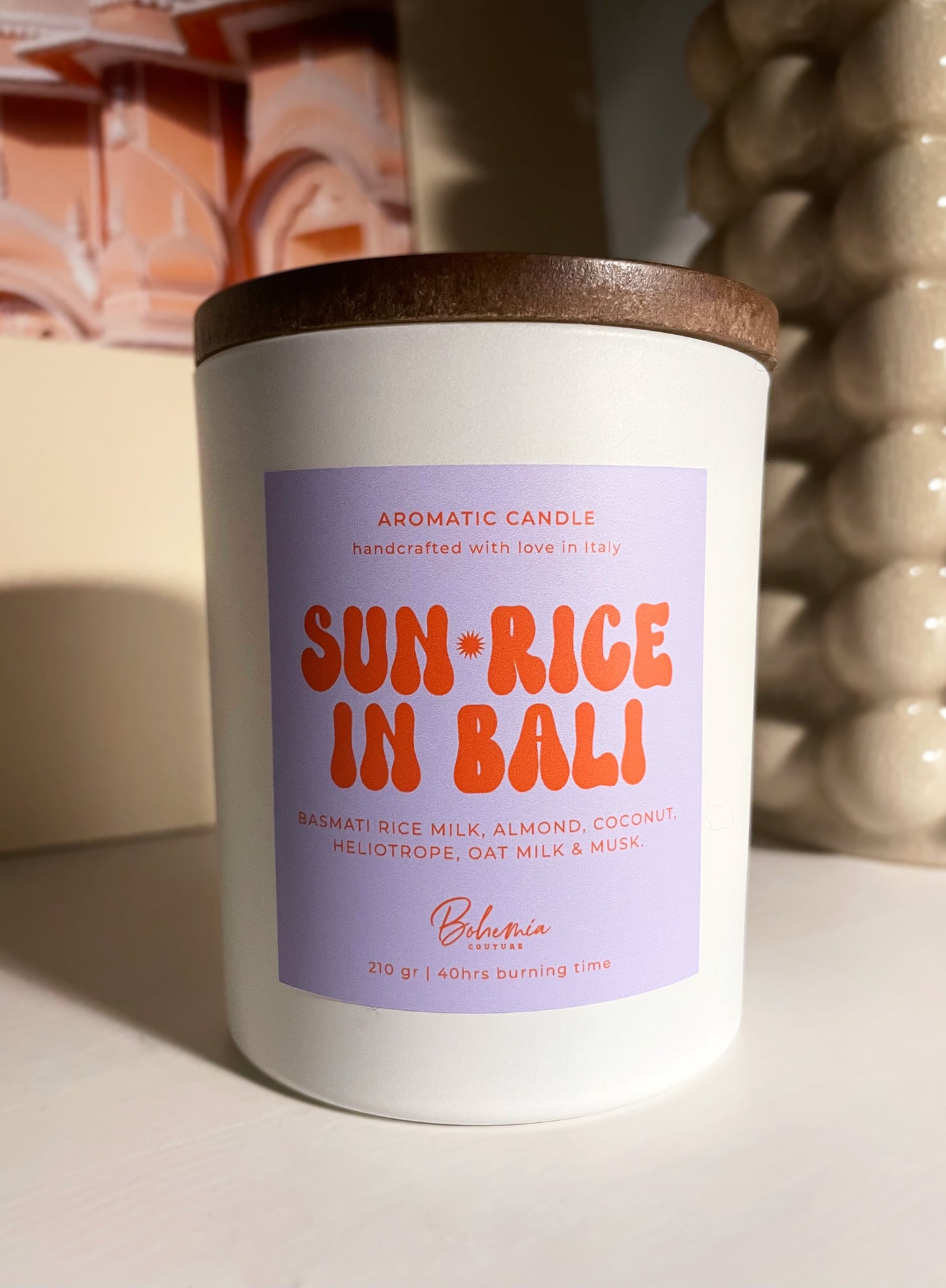 N.8 Sun•Rice in Bali Candle