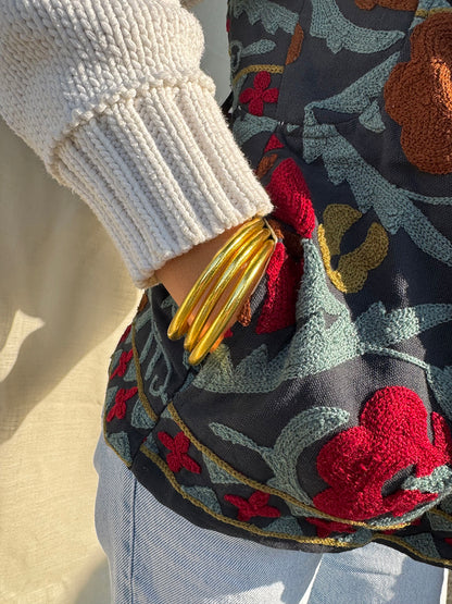 Light Gold Temple Bracelets