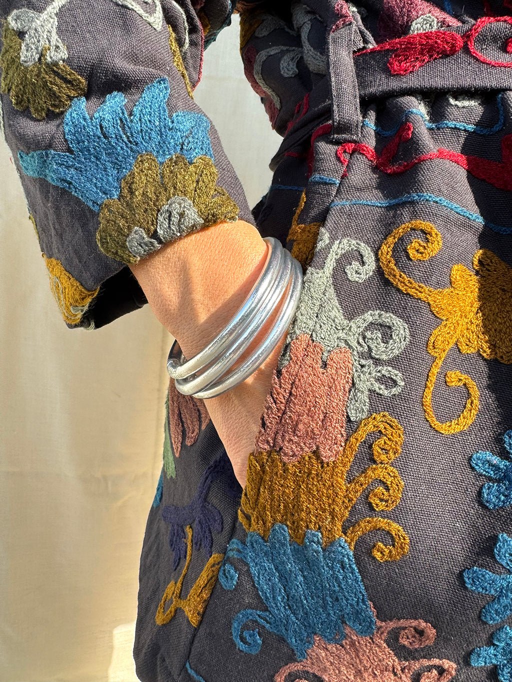 Silver Temple Bracelets - Bohemia Couture