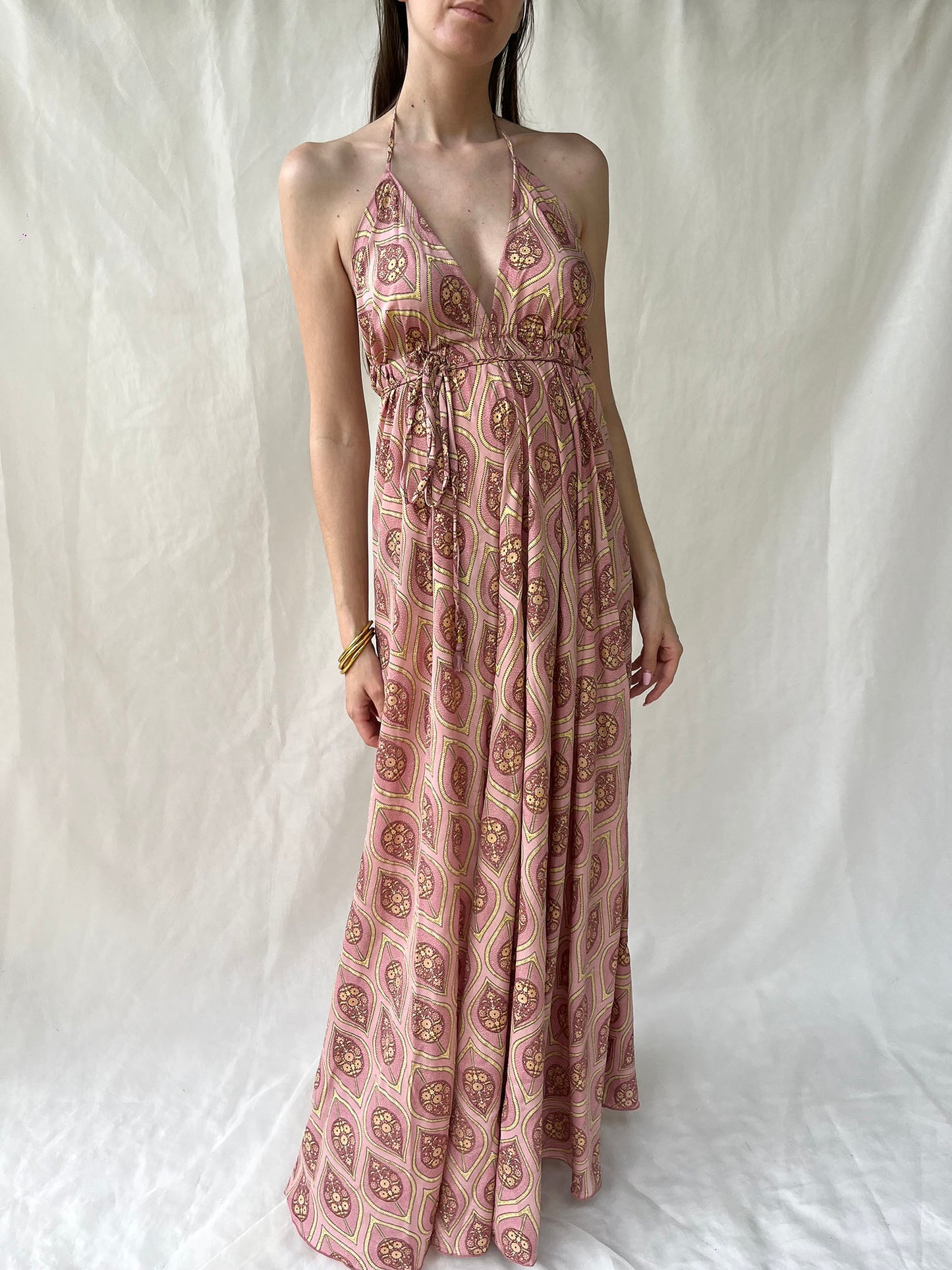 Silk Venus Long Dress n.1