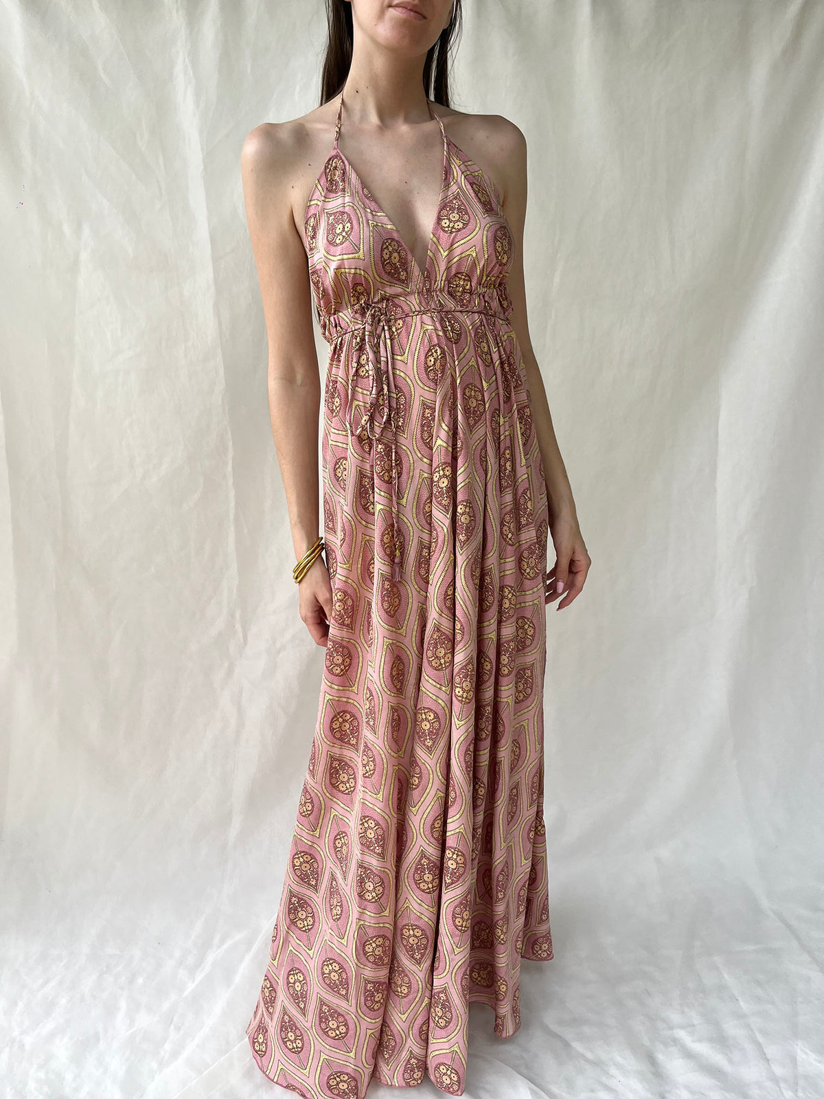 Silk Venus Long Dress n.1 - Bohemia Couture