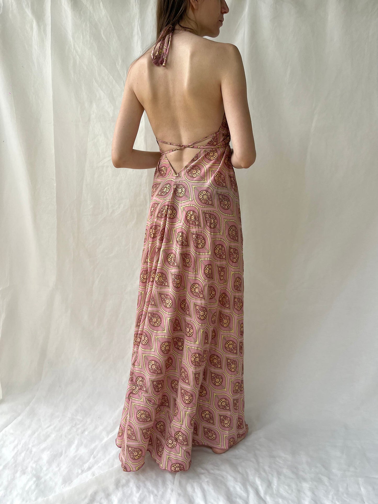 Silk Venus Long Dress n.1