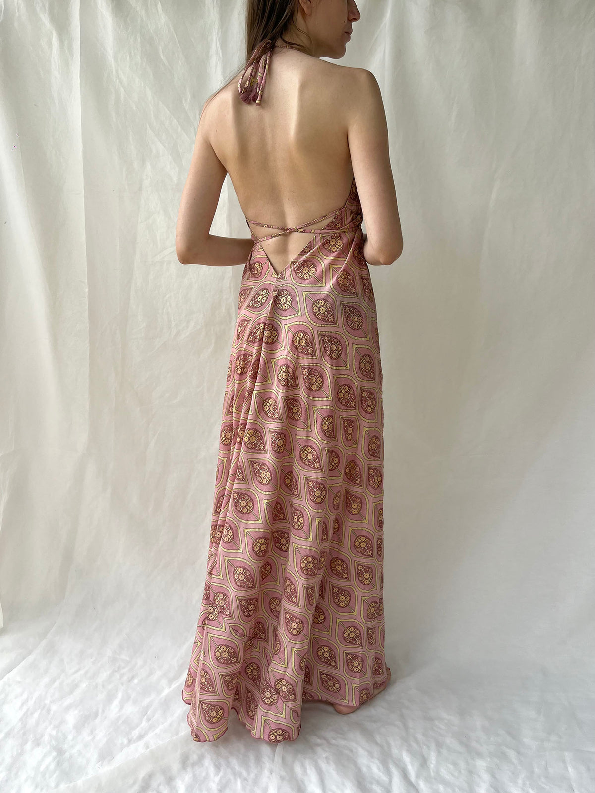 Silk Venus Long Dress n.1 - Bohemia Couture