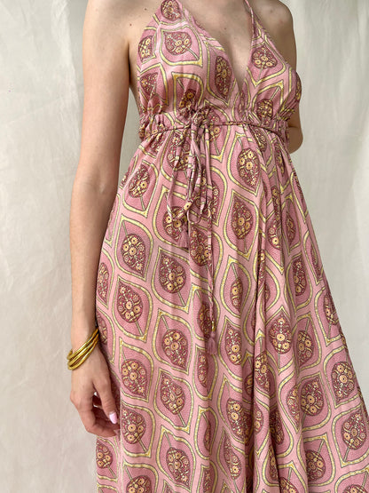 Silk Venus Long Dress n.1