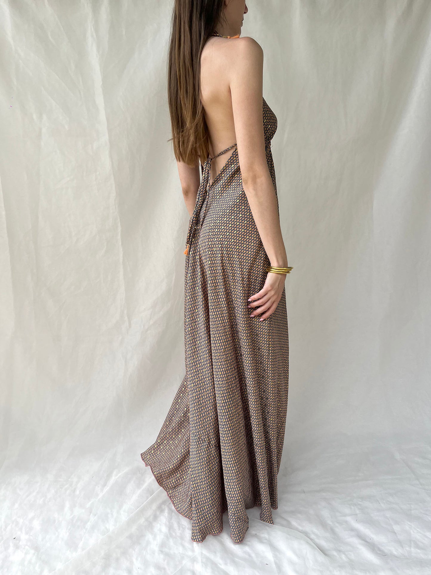 Silk Venus Long Dress n.3