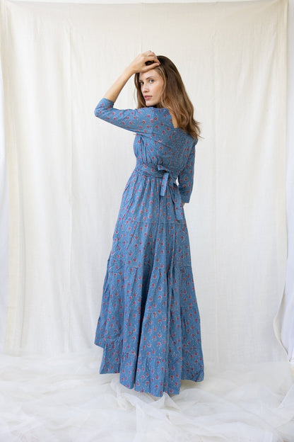 Cotton Gardenia Long Dress n.5 - Bohemia Couture