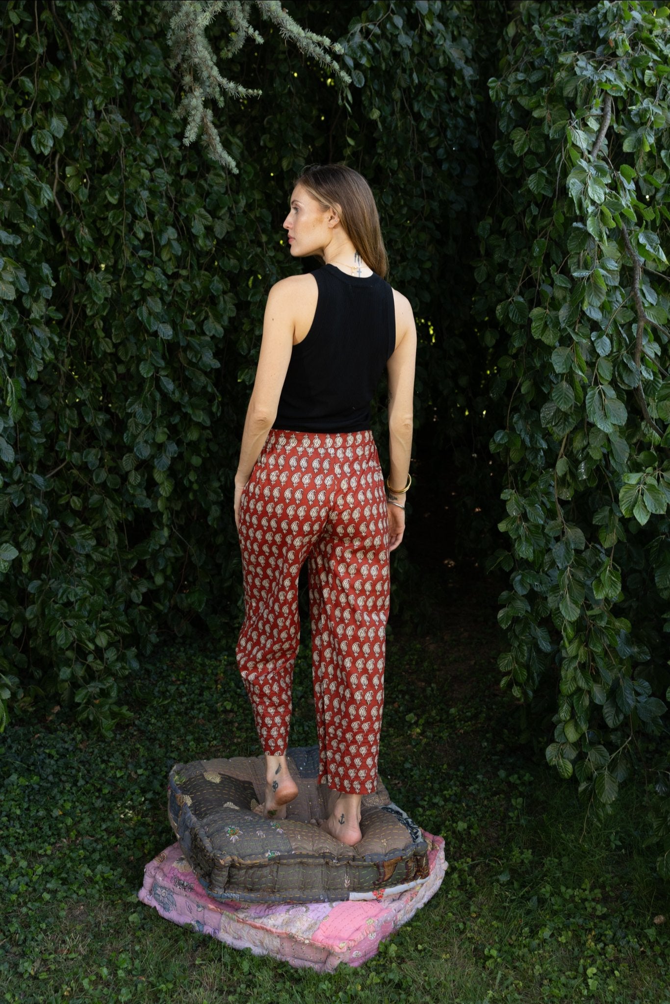 Cotton Holiday Pants n.5 - Bohemia Couture
