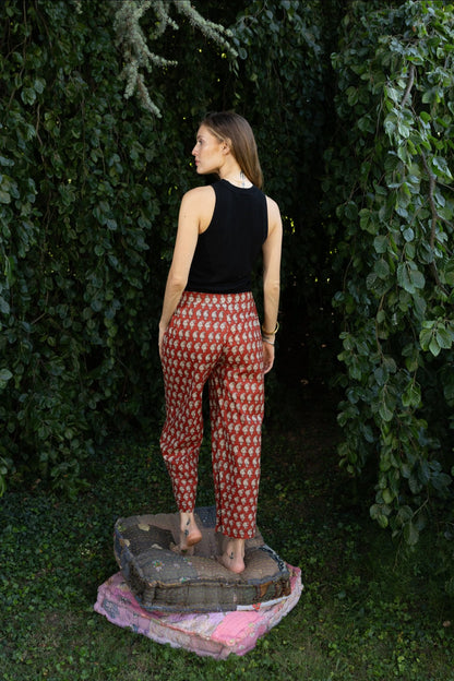Cotton Holiday Pants n.5 - Bohemia Couture