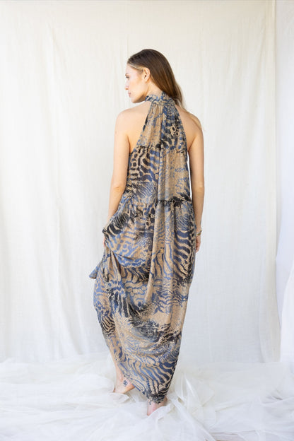 Cotton Lurex Sunday Long Dress n.1 - Bohemia Couture