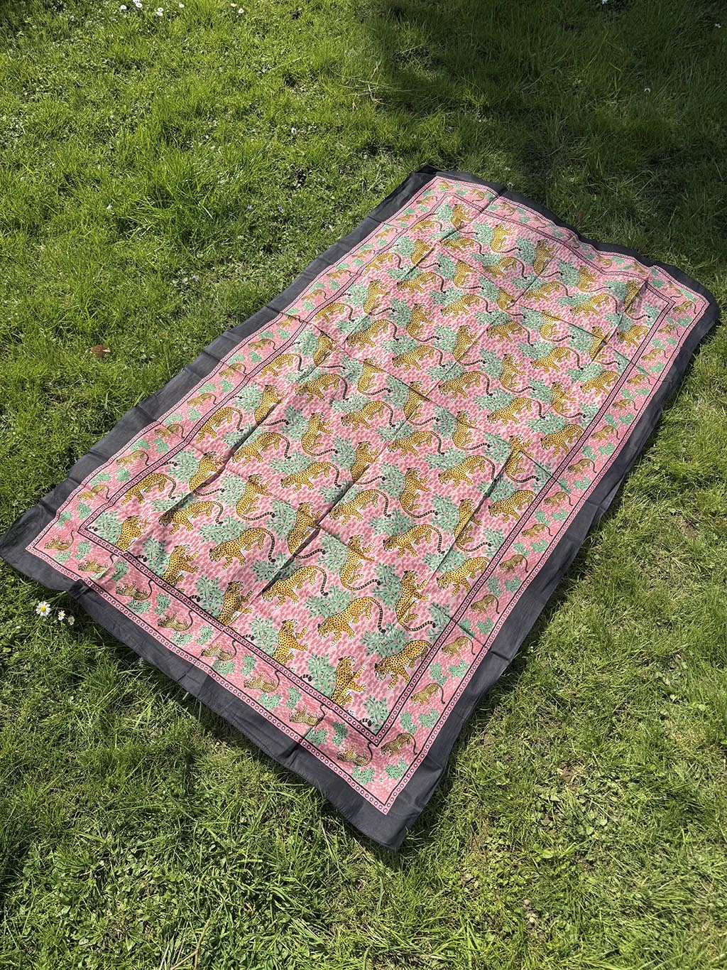 Cotton Pareo n.215 Pink Safari - Bohemia Couture