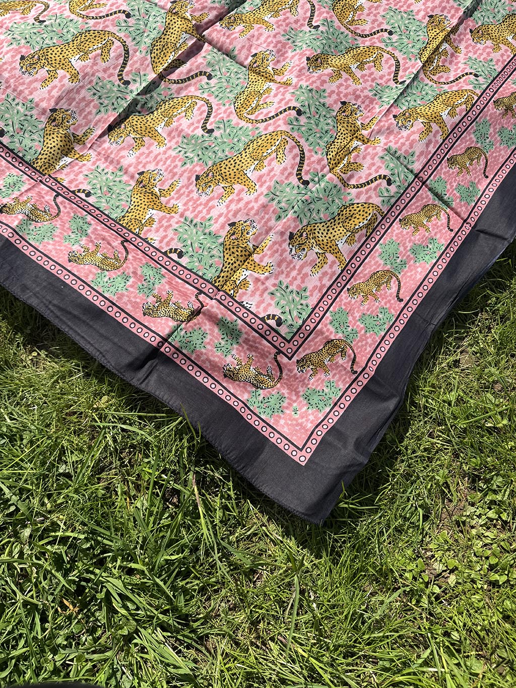 Cotton Pareo n.215 Pink Safari - Bohemia Couture