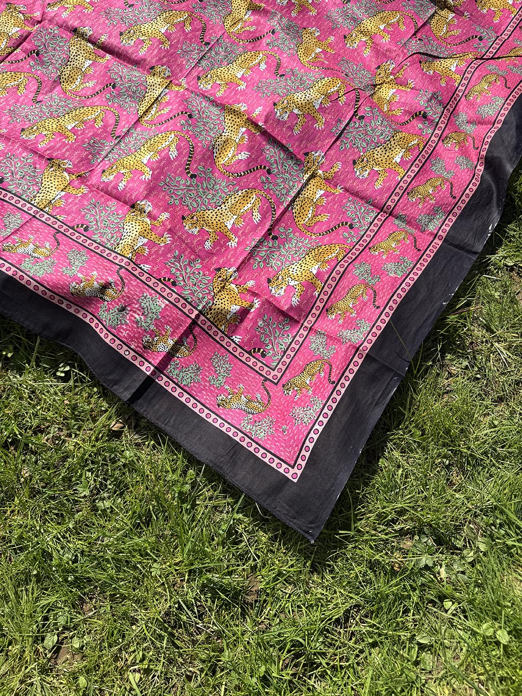 Cotton Pareo n.217 Fuxia Safari - Bohemia Couture