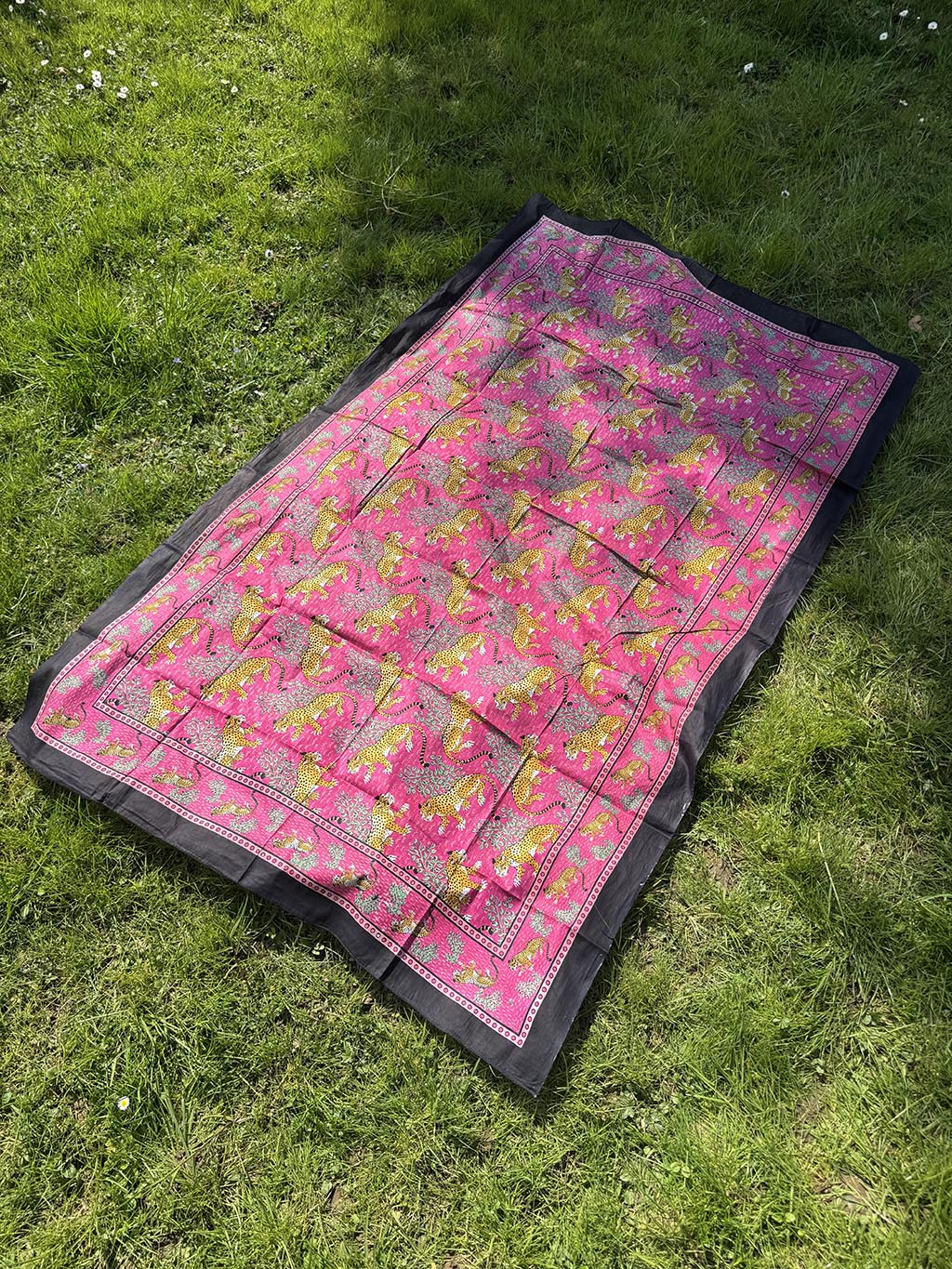 Cotton Pareo n.217 Fuxia Safari - Bohemia Couture