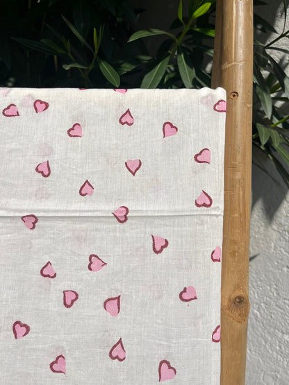 Cotton Pareo n.247 Hearts - Bohemia Couture