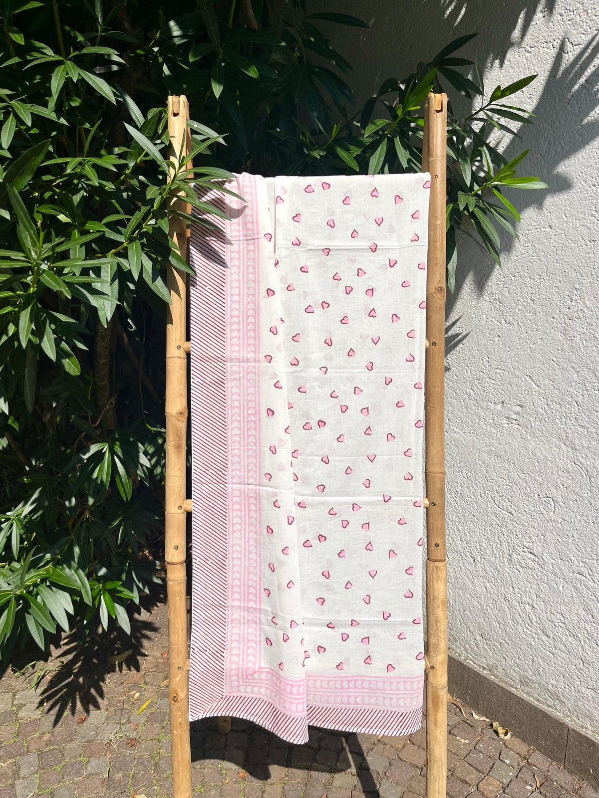 Cotton Pareo n.247 Hearts - Bohemia Couture