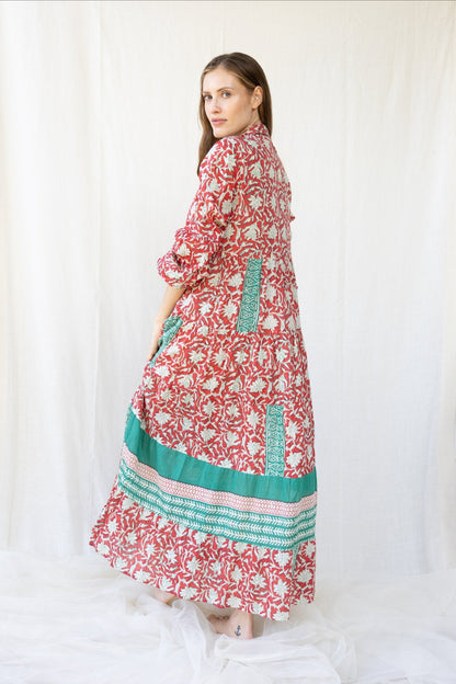 Cotton St. Barth Long Dress n.1 - Bohemia Couture