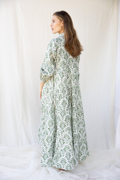 Cotton St. Barth Long Dress n.2 - Bohemia Couture