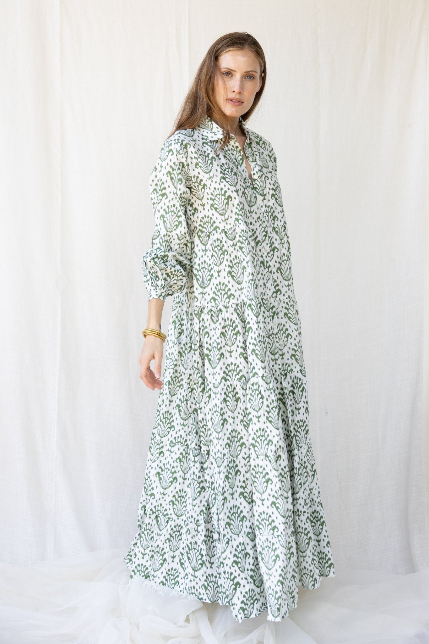 Cotton St. Barth Long Dress n.2 - Bohemia Couture