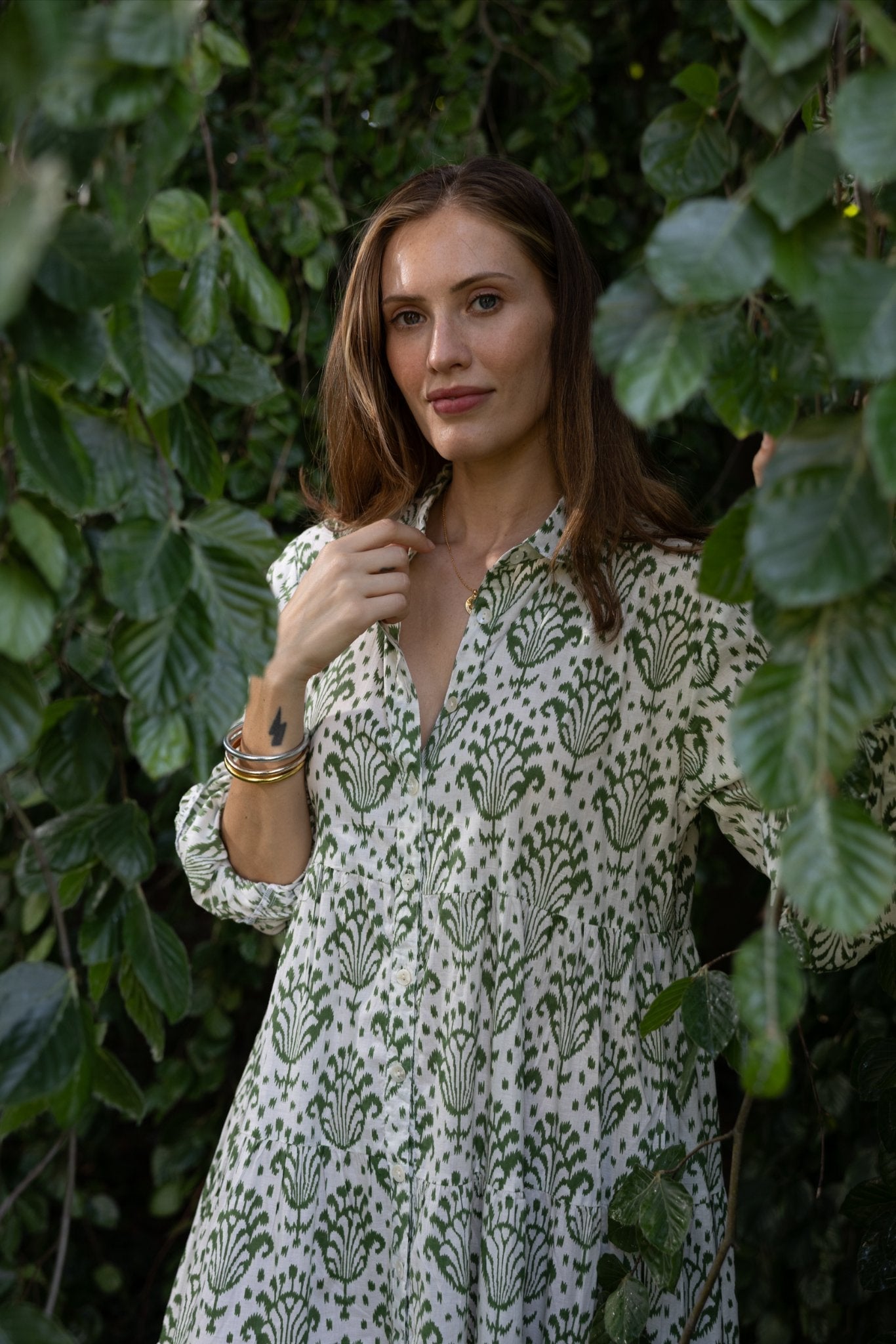 Cotton St. Barth Long Dress n.2 - Bohemia Couture
