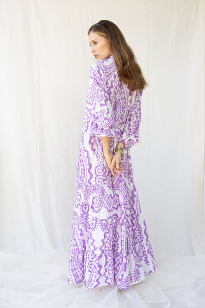 Cotton St. Barth Long Dress n.3 - Bohemia Couture