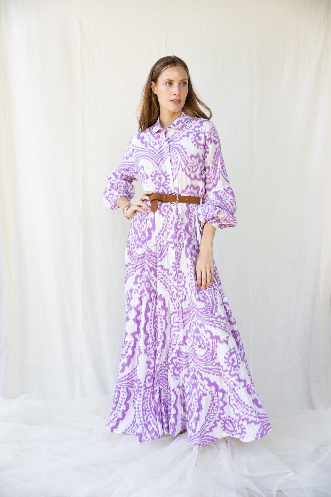 Cotton St. Barth Long Dress n.3 - Bohemia Couture