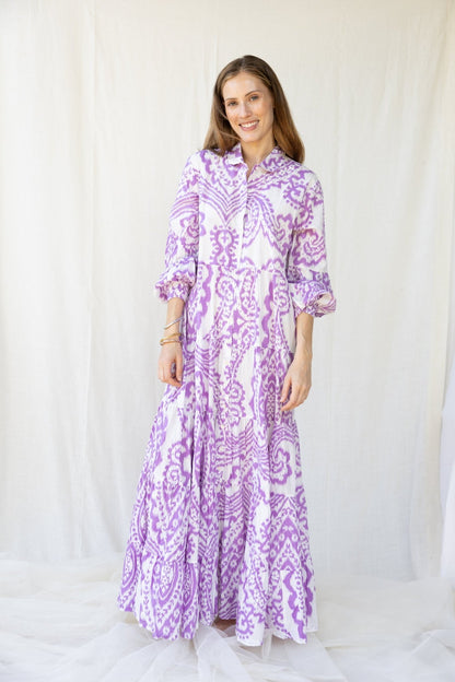 Cotton St. Barth Long Dress n.3 - Bohemia Couture