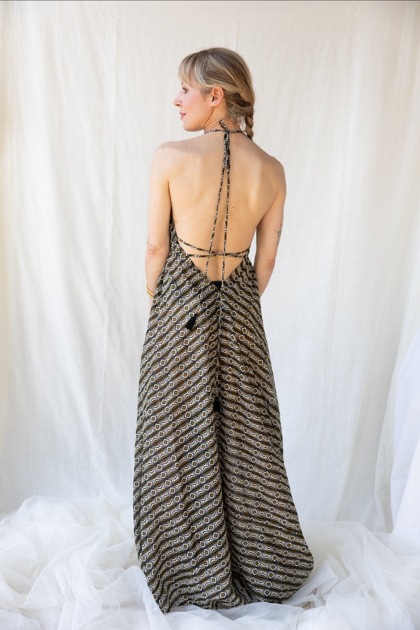 Cotton Venus Long Dress n.5 - Bohemia Couture