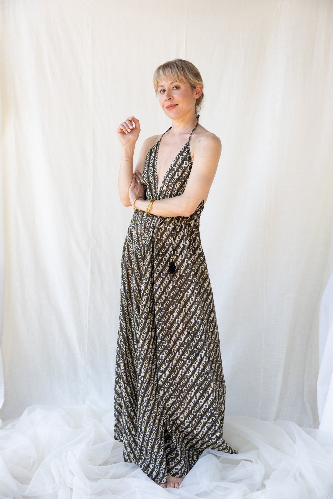 Cotton Venus Long Dress n.5 - Bohemia Couture