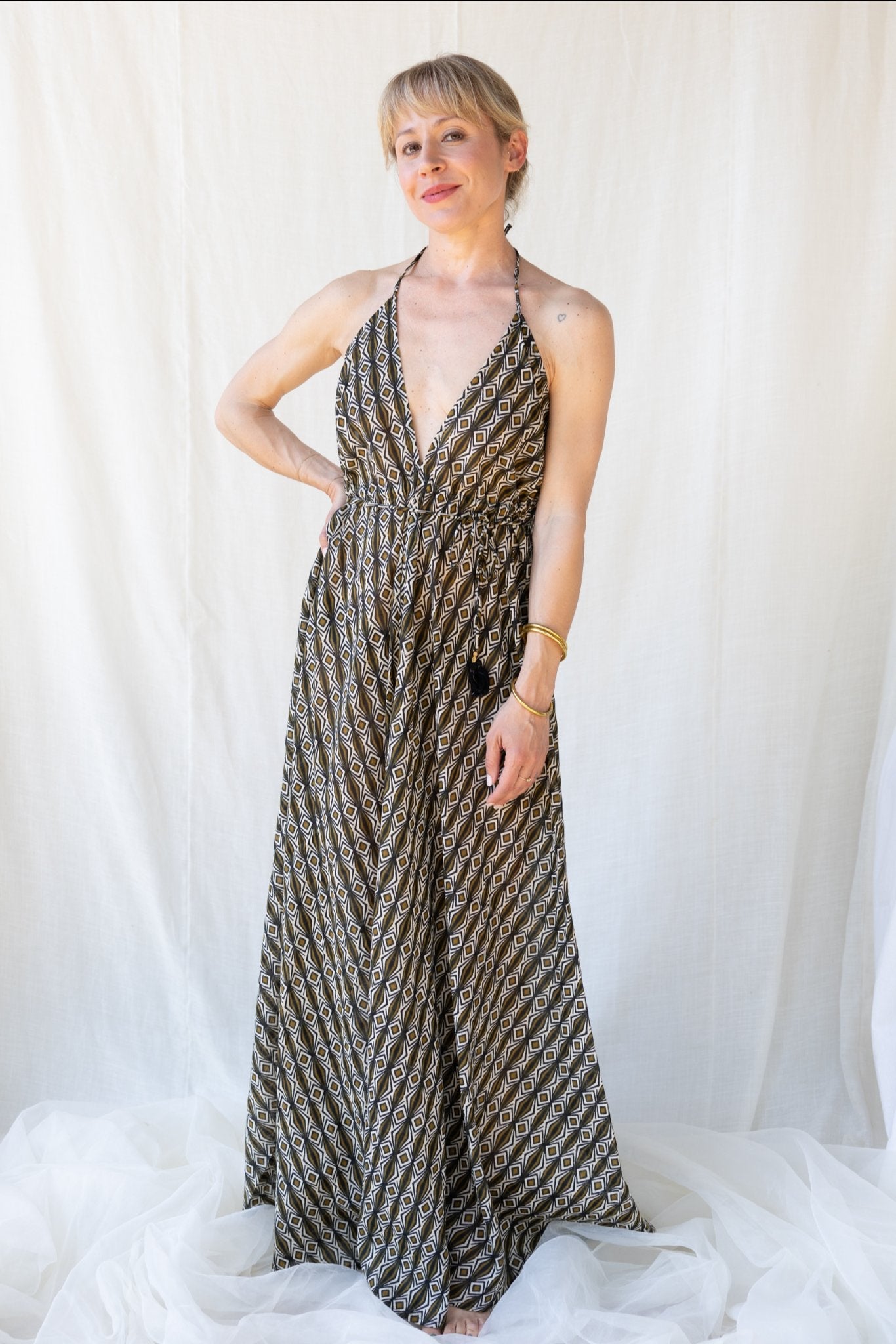 Cotton Venus Long Dress n.5 - Bohemia Couture