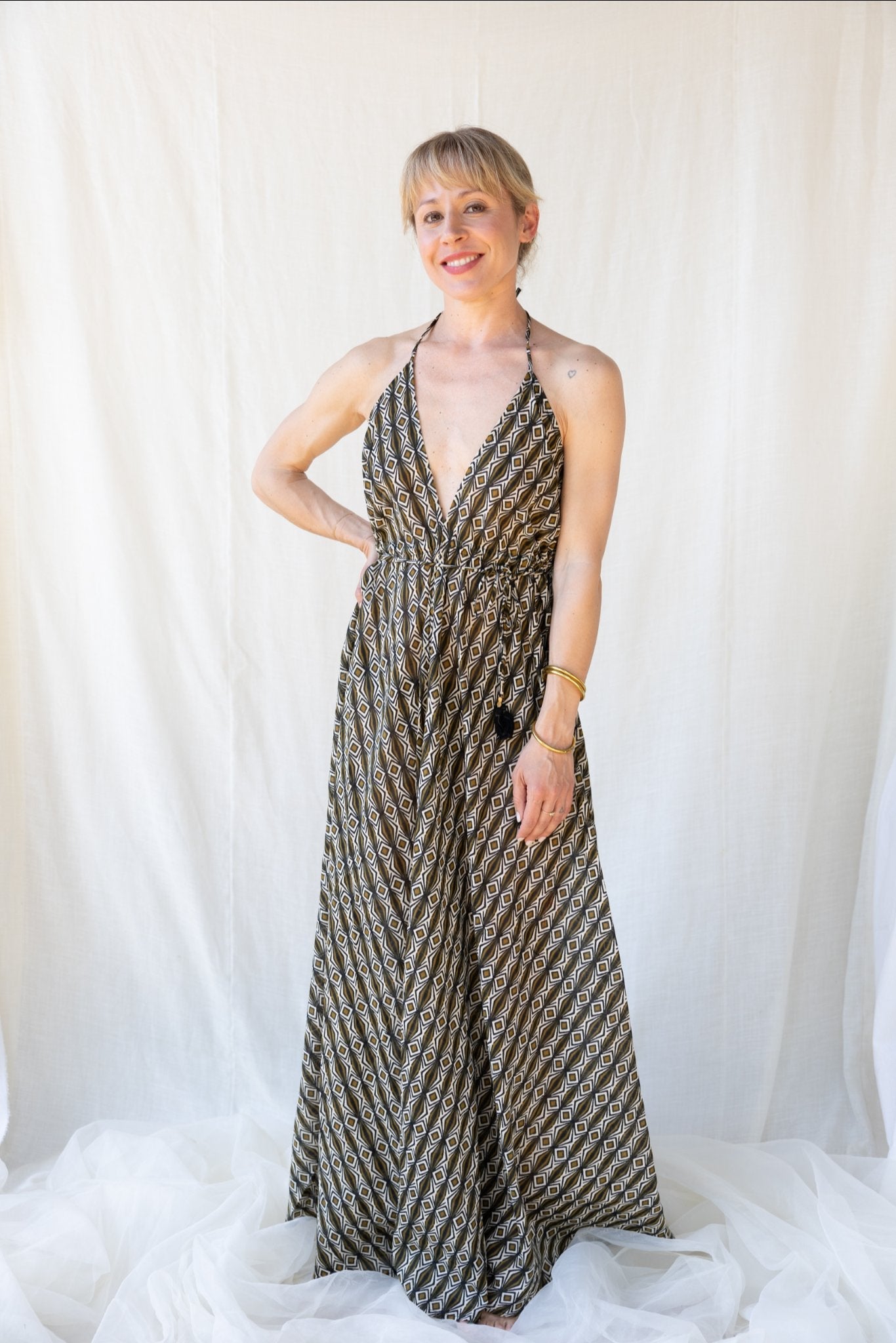 Cotton Venus Long Dress n.5 - Bohemia Couture