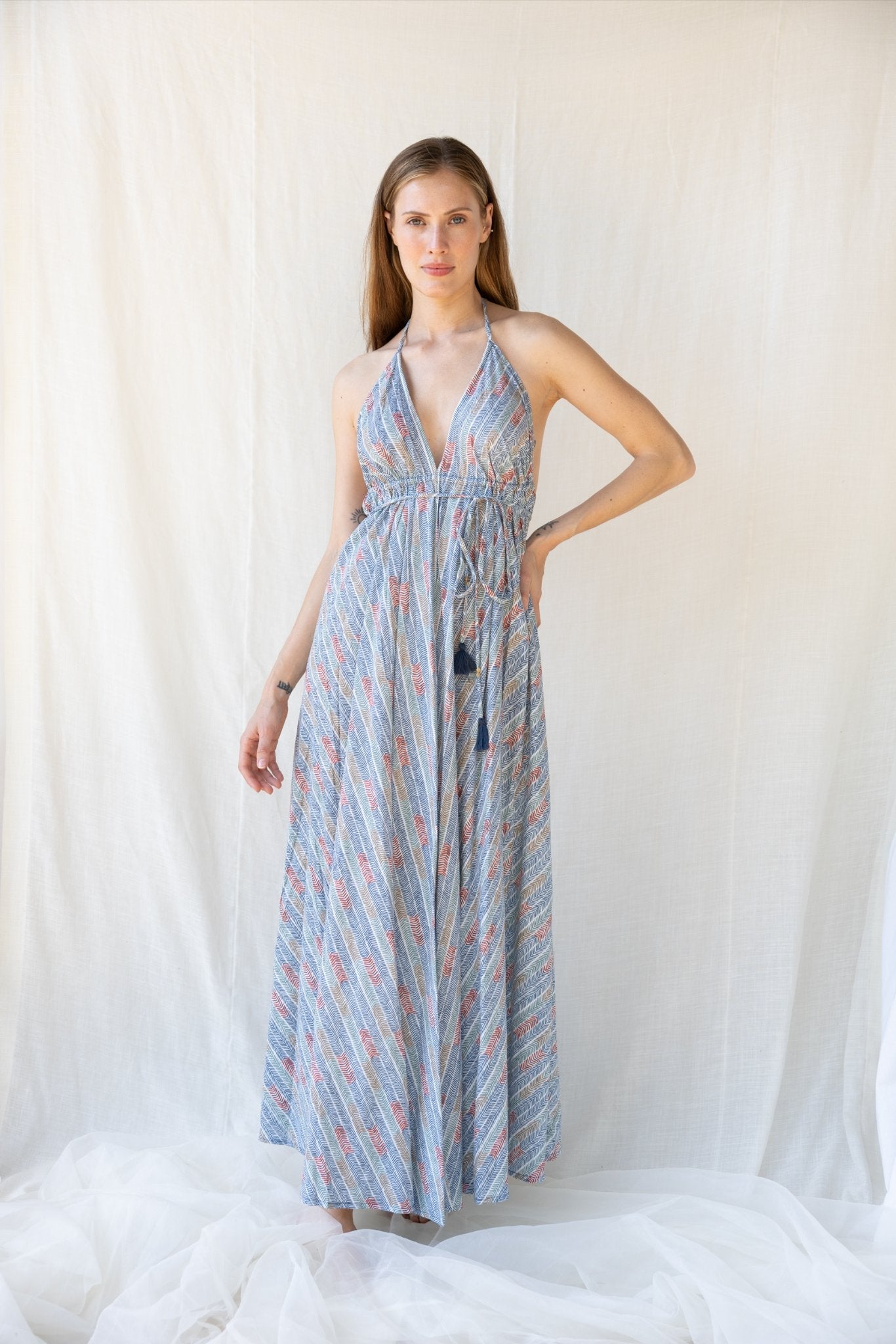 Cotton Venus Long Dress n.6 - Bohemia Couture
