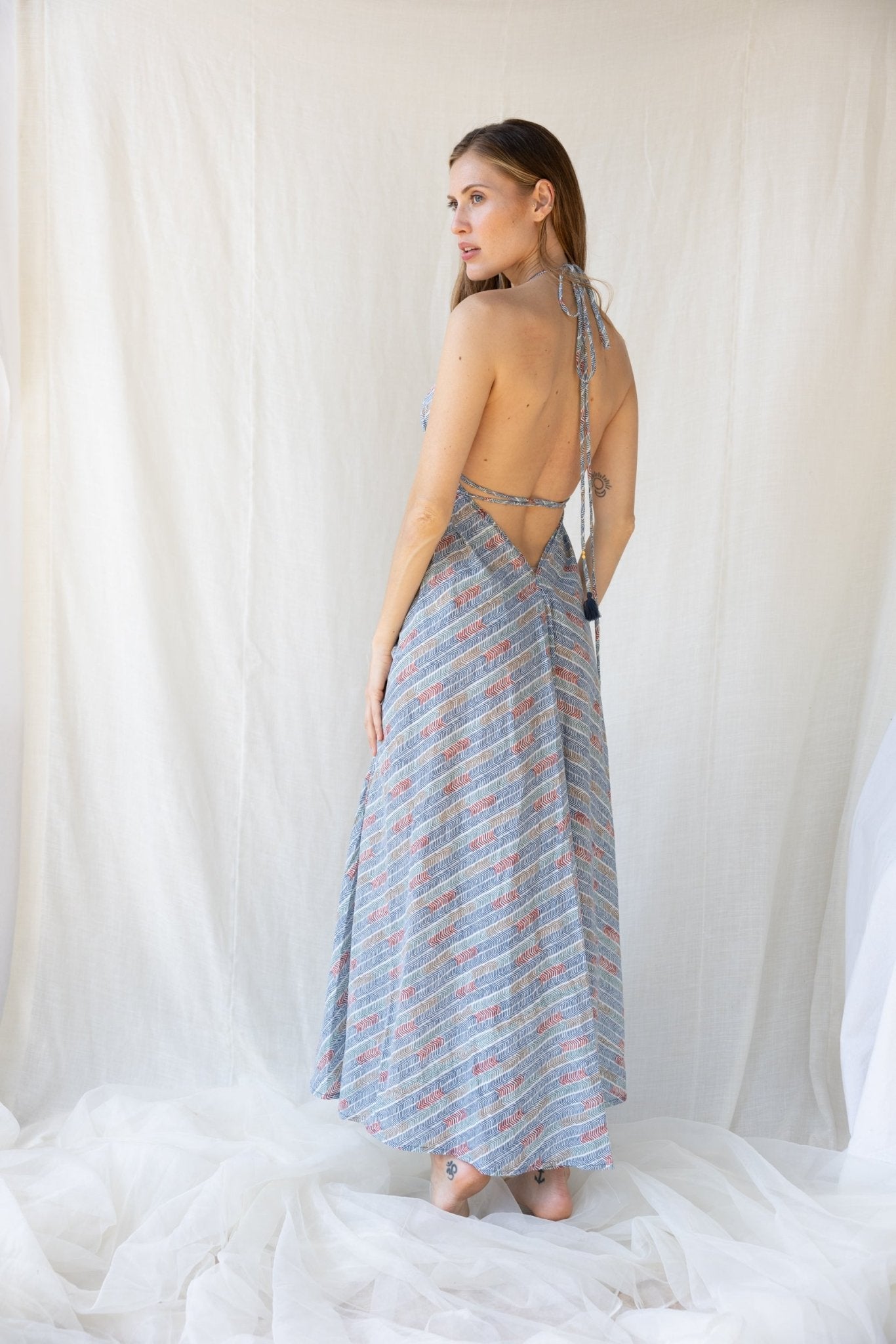 Cotton Venus Long Dress n.6 - Bohemia Couture