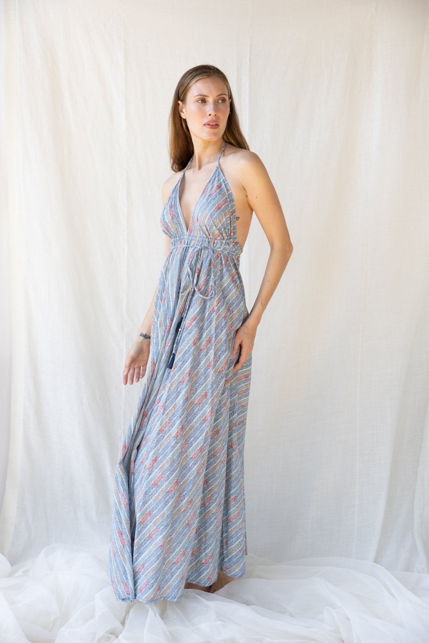 Cotton Venus Long Dress n.6 - Bohemia Couture