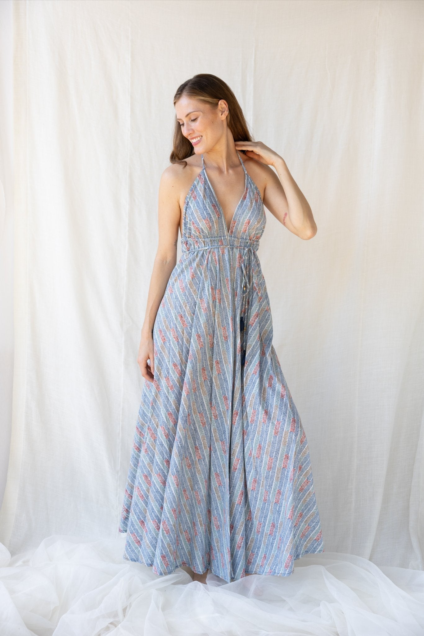 Cotton Venus Long Dress n.6 - Bohemia Couture