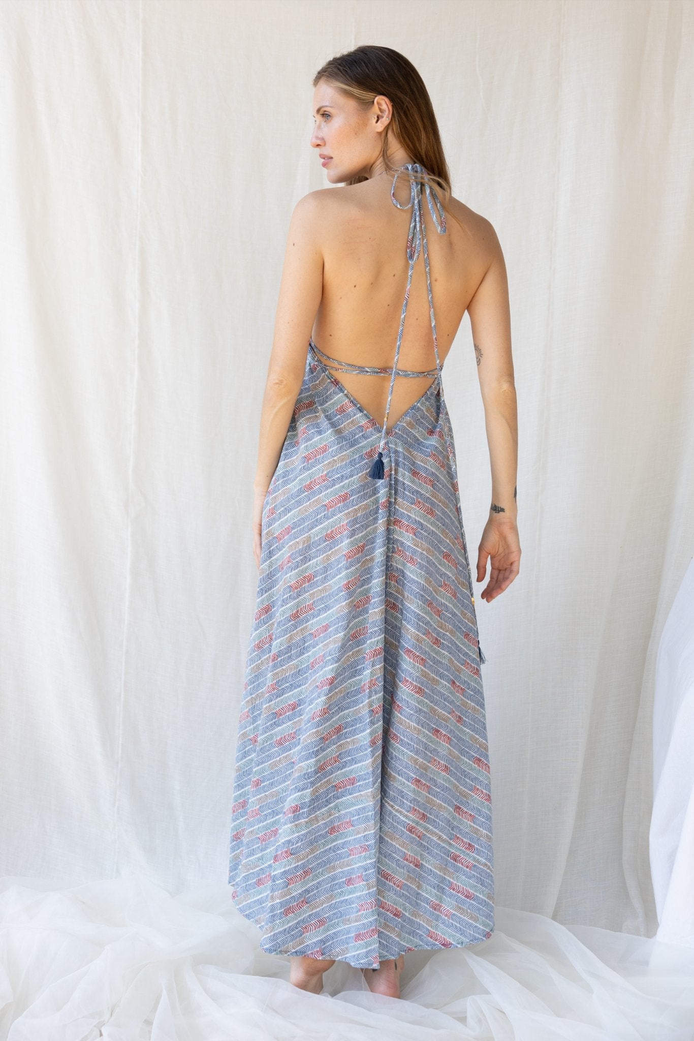 Cotton Venus Long Dress n.6 - Bohemia Couture