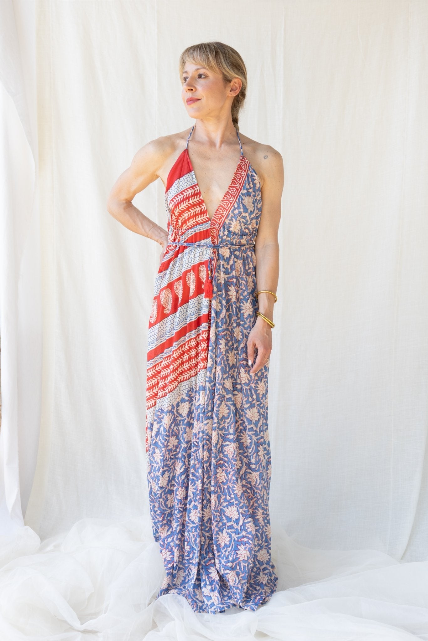 Cotton Venus Long Dress n.7 - Bohemia Couture