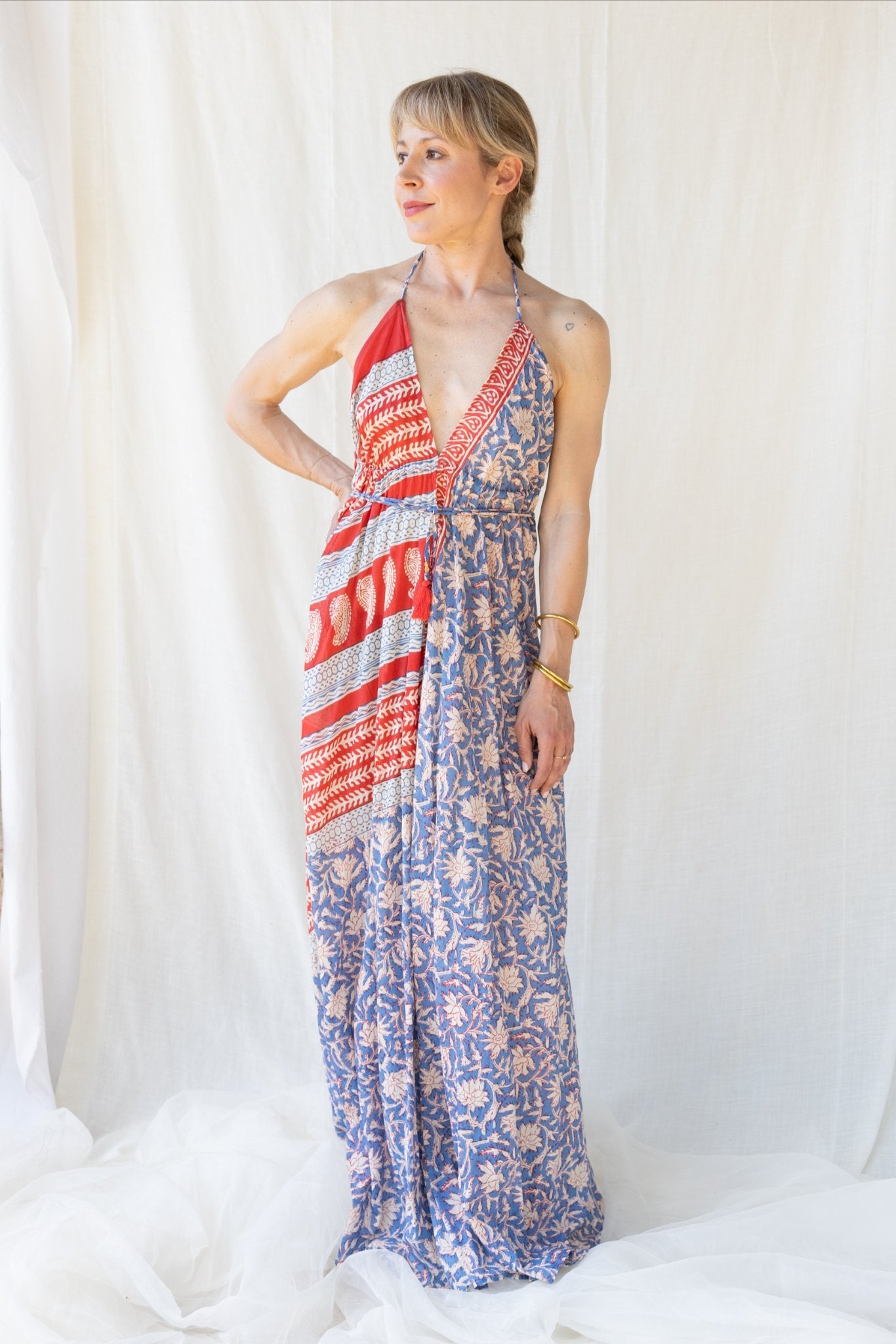 Cotton Venus Long Dress n.7 - Bohemia Couture