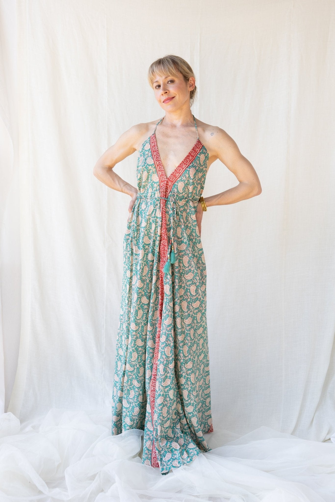 Cotton Venus Long Dress n.8 - Bohemia Couture