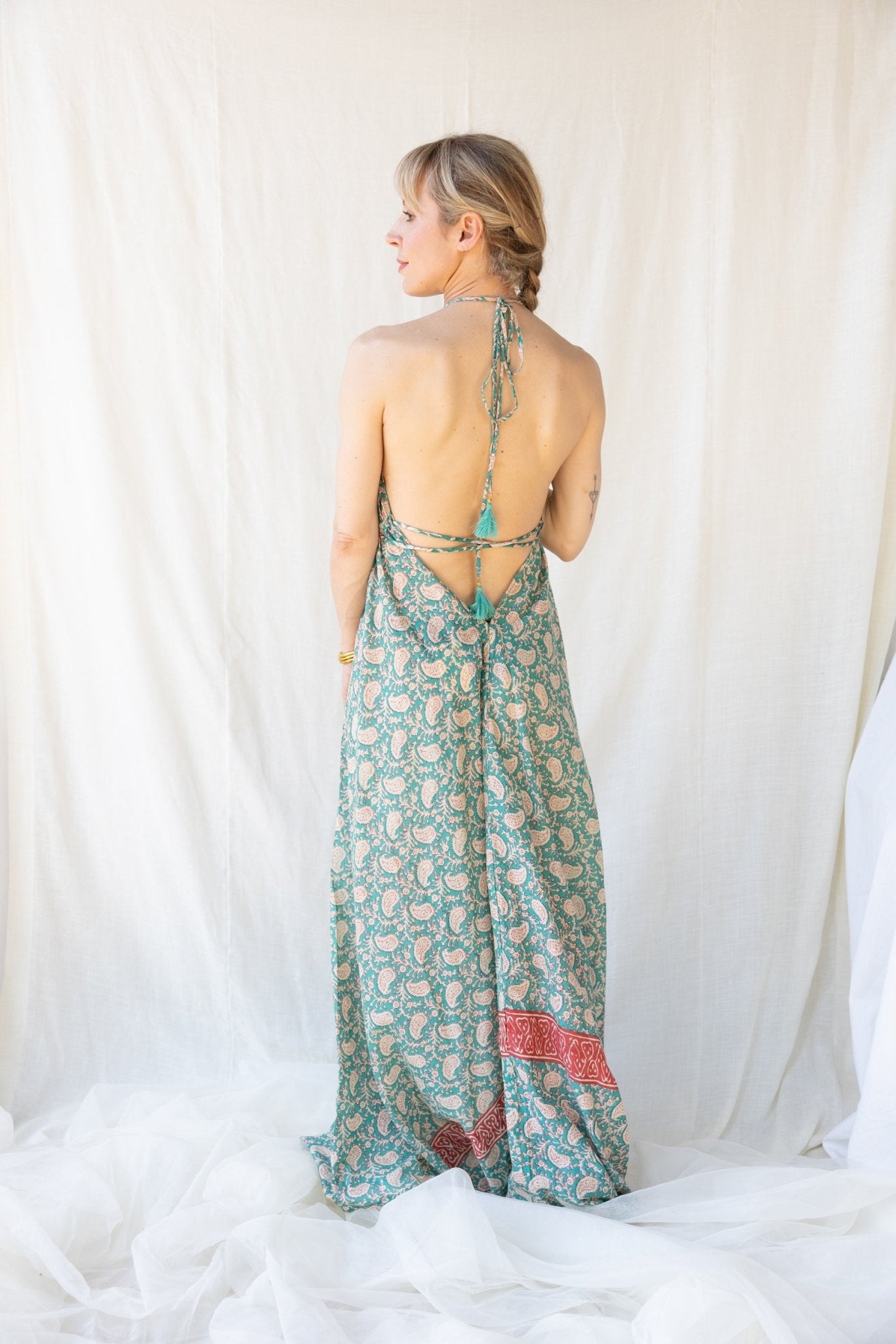 Cotton Venus Long Dress n.8 - Bohemia Couture